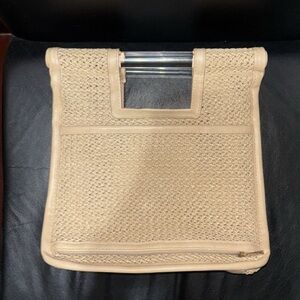 BEIS Cream Textured Tote